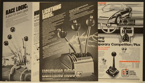 1980s hurst lightning rods - 1980s,