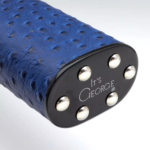 George cue case 1x2 blue - it's,