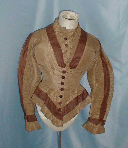 Rich antique dress bodice - rich,