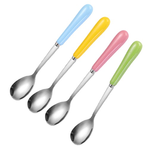 4pcs ceramic handle stirring - ceramic,