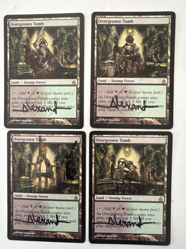 Overgrown tomb mtg artist - mtg,