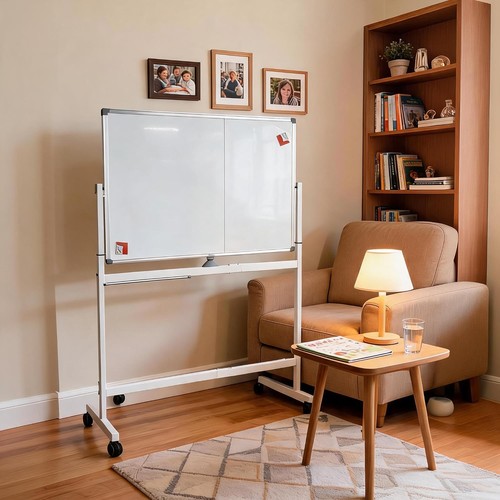 Mobile rolling dry erase board - dry,