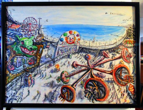 Above coney island - above, original