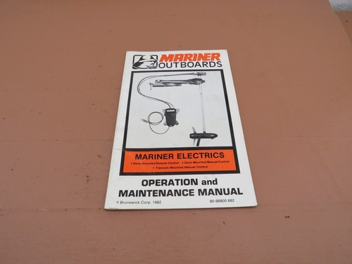 Mariner electric operation - mariner,