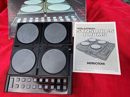 Mattel synsonics drum machine - synsonics,