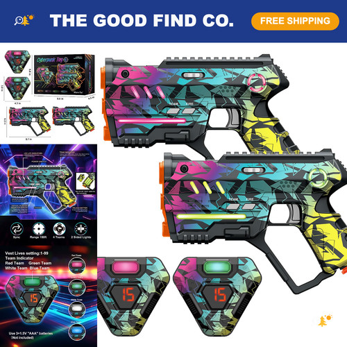 Laser tag set indoor - laser,