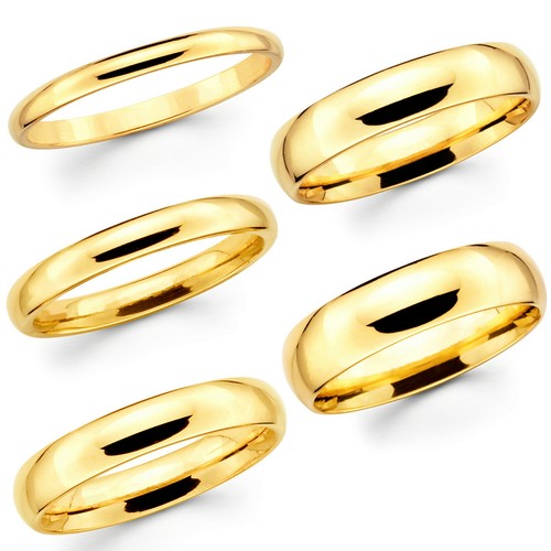 Solid 10k yellow - gold, 2mm
