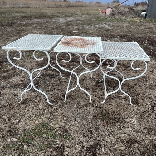 Vintage wrought iron patio - iron,