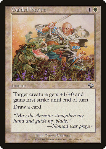 Guided strike judgment - strike, [judgment]