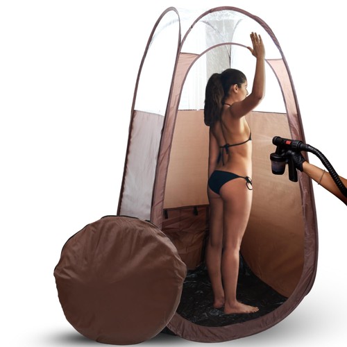 Large spray tan - tan, –