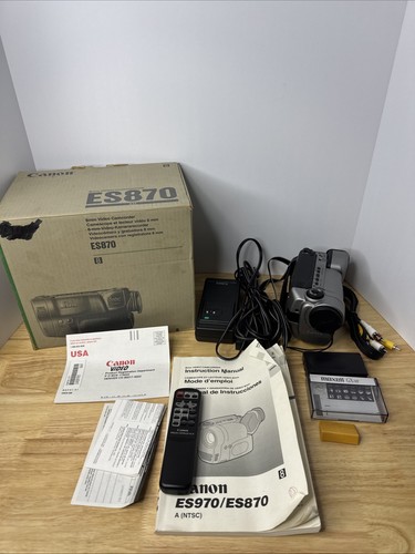 Canon es870 8mm - 8mm, camcorder