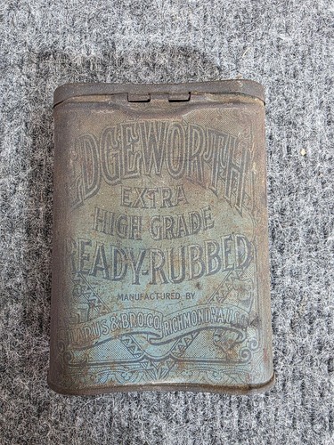 Edgeworth tobacco tin - tobacco,