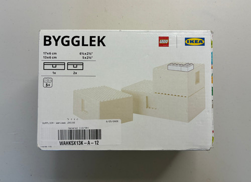 Lnib lego ikea bygglek - lego, boxes