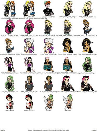 Punk rock princess package - princess, 15
