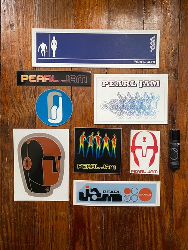 Pearl jam stickers - jam, from