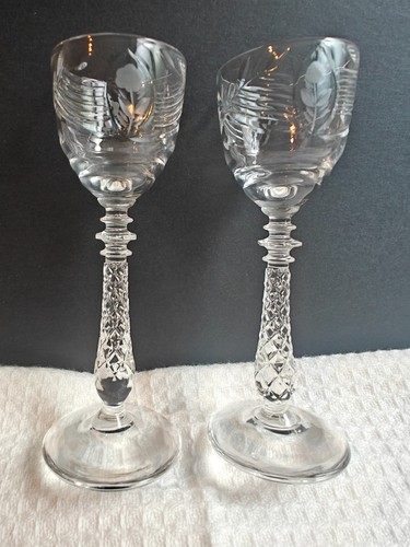 Vintage cut crystal cordial - vintage,