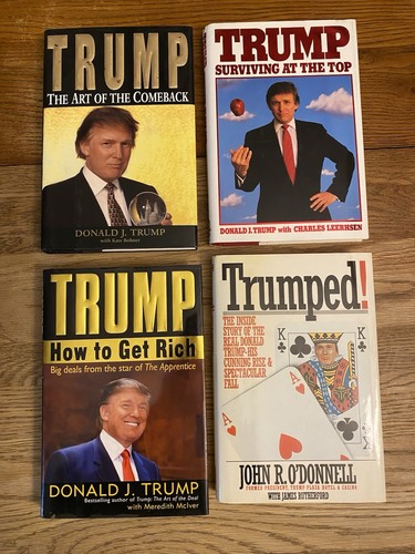Lot donald trump books - of, j