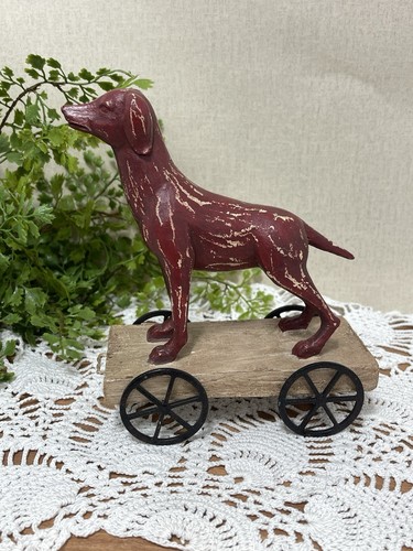 Wood pull cart - cart, art