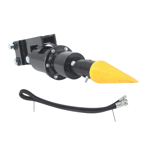 Spiral screw log splitter - log, cone