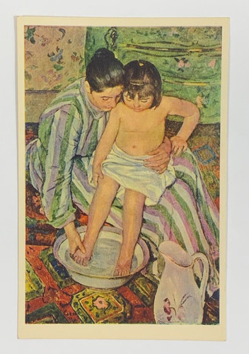 Toilette mary cassatt - toilette, by