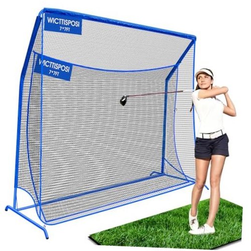 Golf net with - with, striking