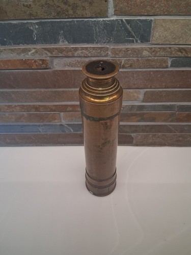 Antique brass telescope 17 - brass, 17"