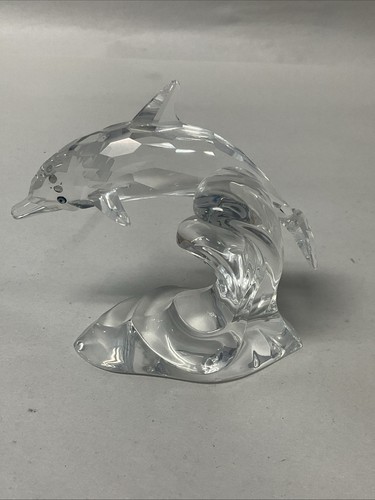 Swarovski crystal dolphin - swarovski,