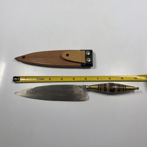 Vintage trench art knife - art,