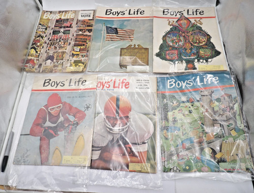 Boys life magazines 1960 to - 6,