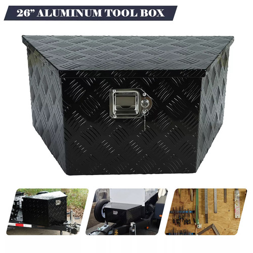 X13 x12 aluminum trailer - 26"x13.5"x12",