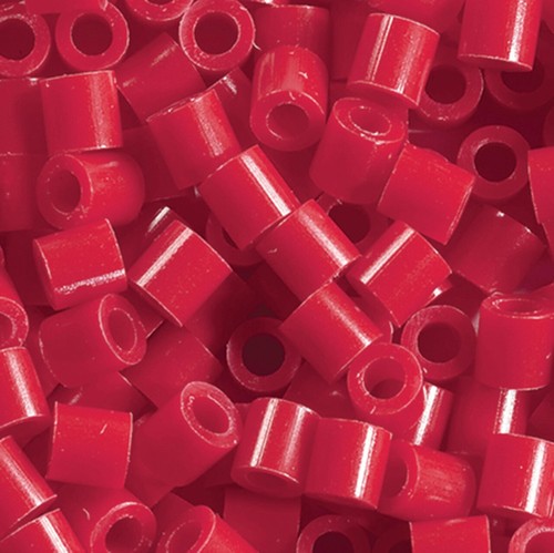 Perler 1000 bead bags red - -,