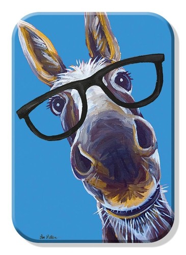 Donkey mule with glasses - mule,