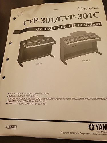 Yamaha clavinova cvp 301 - clavinova, /