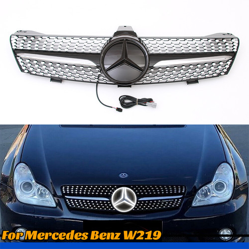 Front grille grill led - front, w/led