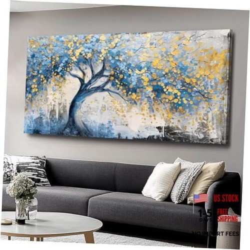 Wall art tree blue life - tree,