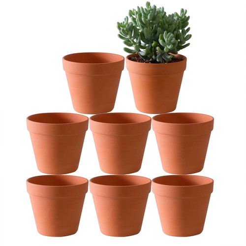 Pcs large terracotta pot - 8,