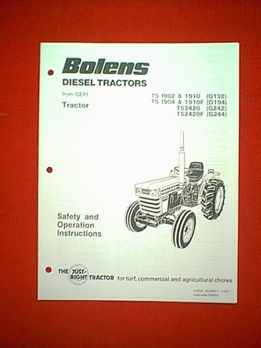 Bolens iseki diesel tractor - bolens,