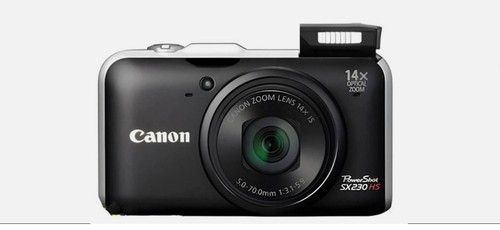 Canon powershot sx230 - canon, black