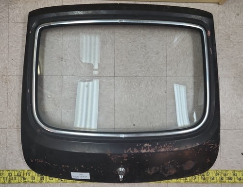 Used oem black trunk - used,