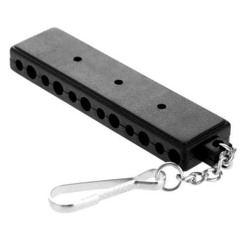 Black golf tee holder - golf, carrier