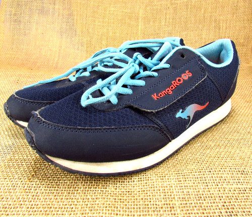 Vintage 80s kangaroos - vintage, blue