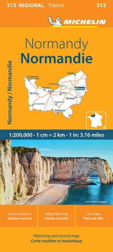 France normandy map 513 - map,