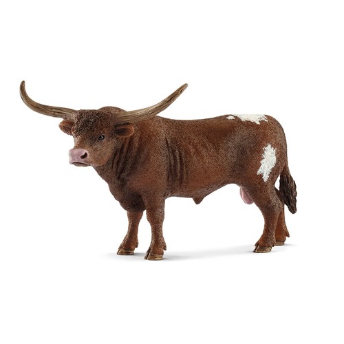 Texas longhorn bull figurine - texas,