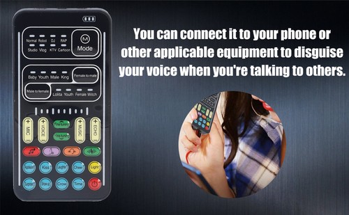 Voice changer set portable - voice,