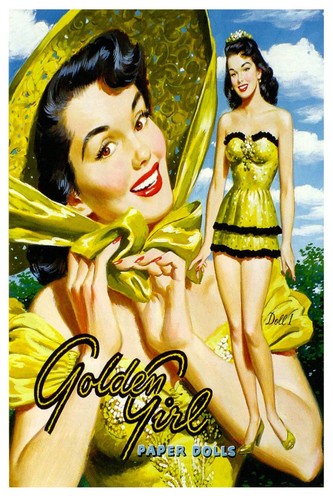 Golden girl paper - golden,