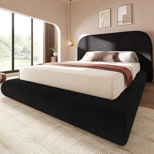 King size bed frame - size, frame,soft