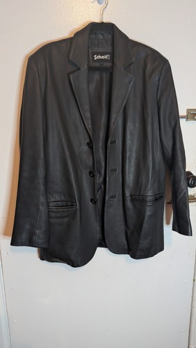 Schott men black leather - schott,