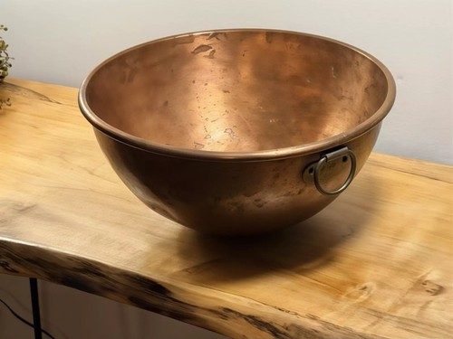 Copper mixing bowl - copper,