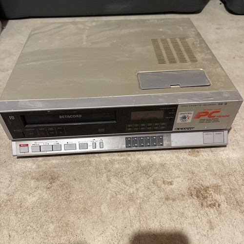 Sanyo betamax betacord vcr - betamax,