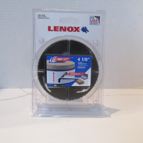 Lenox hole saw - hole, speed